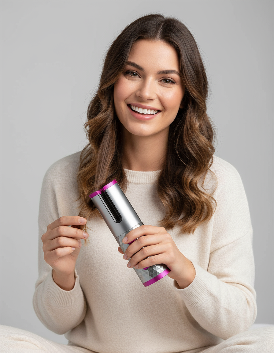 💁‍♀️ Rizador de Pelo Automático Ondulado
