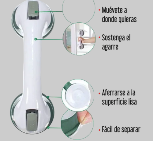Manilla para baño con Ventosa HomeSafe