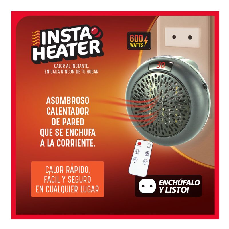 Insta Heater Calentador Portátil 600 W
