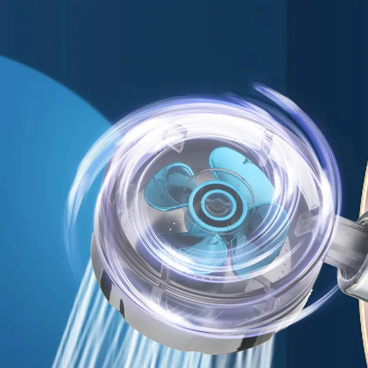 🚿 ShowerBoost™ – Cabezal de Ducha con Hélice Presurizada