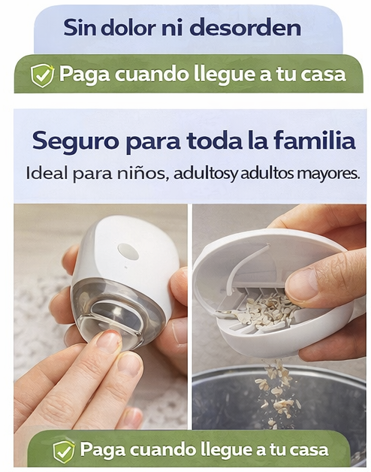 💅 Cortaúñas Eléctrico Multifunción – TrimPro™ eléctrico