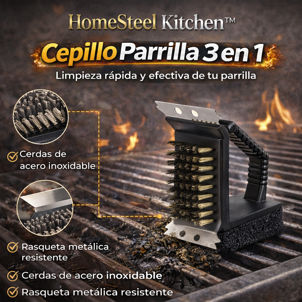 Pack Grill & Clean Pro 3X™