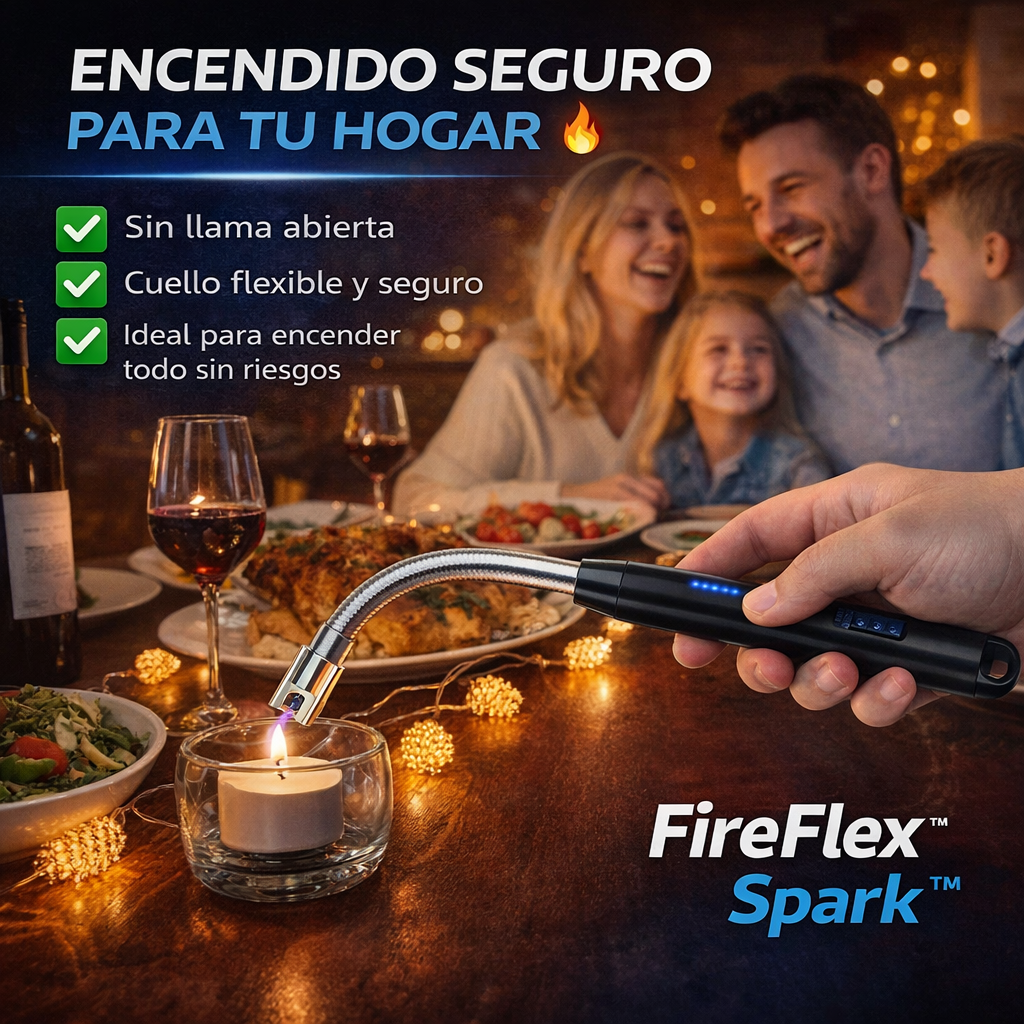 FireFlex Spark - Chispero Recargable con USB