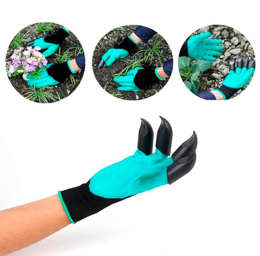 🧤🌱 Guantes de Jardín con Garras GREEN-GAR