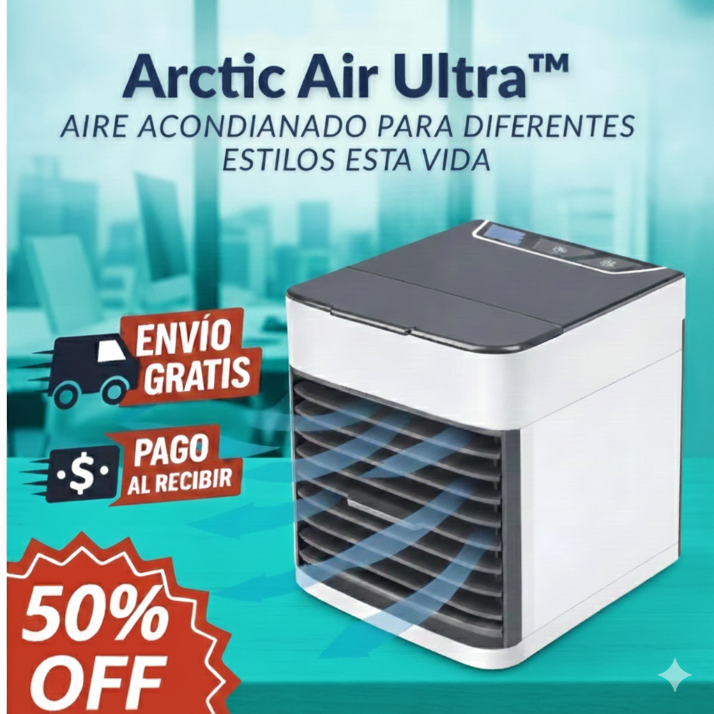 🌬️ Mini Ventilador de Aire Acondicionado Portátil