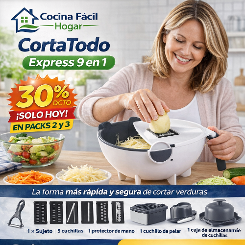 CortaTodo Express 9 en 1