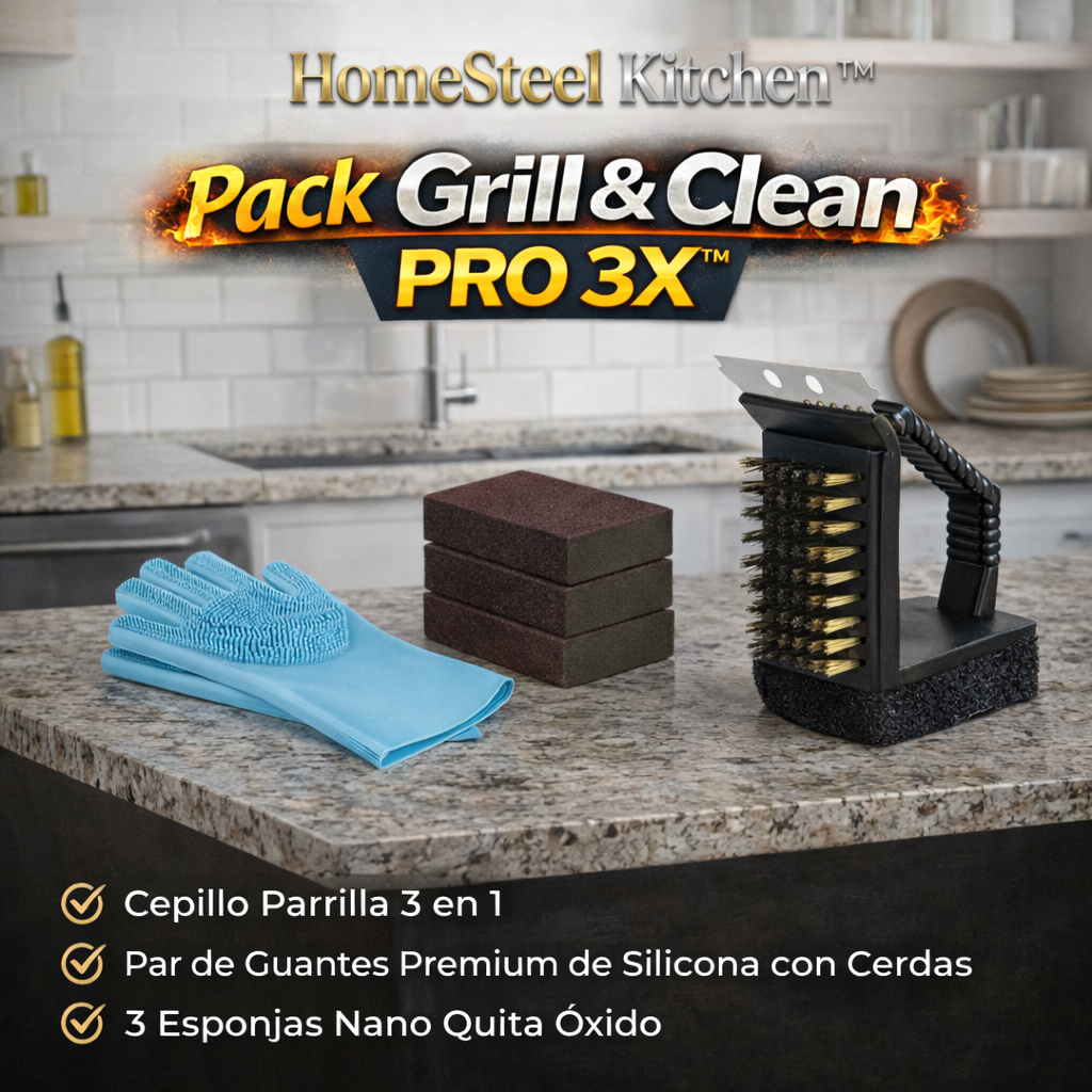 Pack Grill & Clean Pro 3X™
