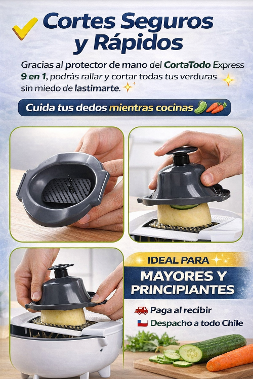 CortaTodo Express 9 en 1