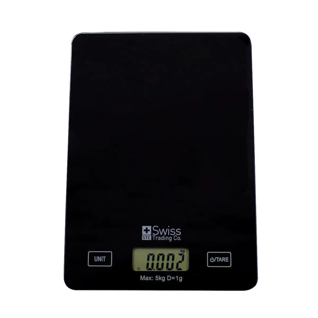 PACK Swiss Trading Co - Cuchillo Circular Samurai 360 + Balanza Digital 5kg